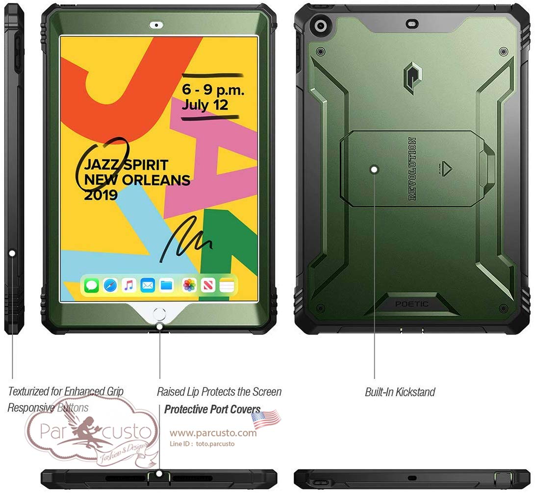 เคสกันกระแทก Apple iPad 10.2 2019 (iPad 7th) [Revolution] จาก POETIC [Pre-order USA]