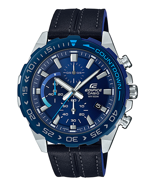 นาฬิกา Casio EDIFICE Chronograph EFR-566 series รุ่น EFR-566BL-2AV ของแท้ รับประกัน 1 ปี