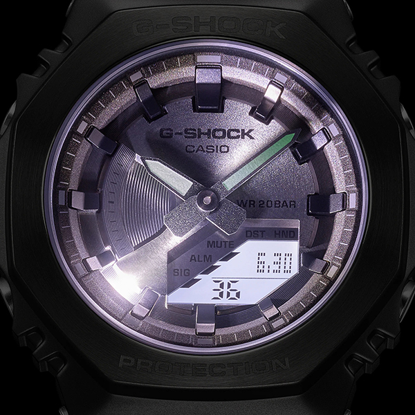 นาฬิกา Casio G-Shock Women ไซส์มินิ Special Color MIDNIGHT FOG Series รุ่น GM-S2100MF-1A ของแท้ รับประกัน1ปี