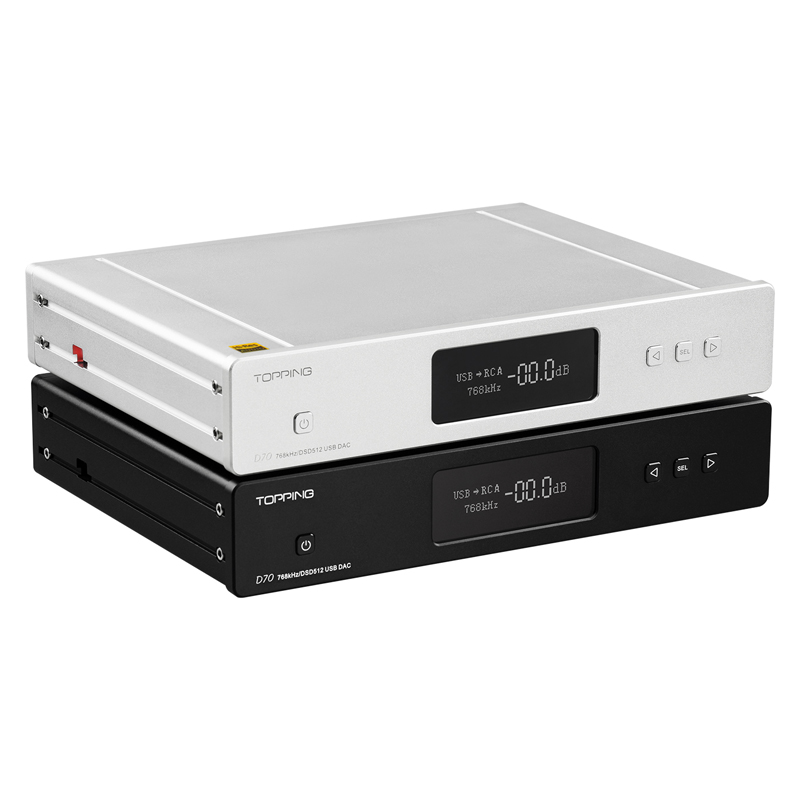 ขาย Topping D70 Full Balanced DAC ชิป XMOS XU208 AK4497 รองรับ DSD512 Native, 32Bit/768kHz, Remote control