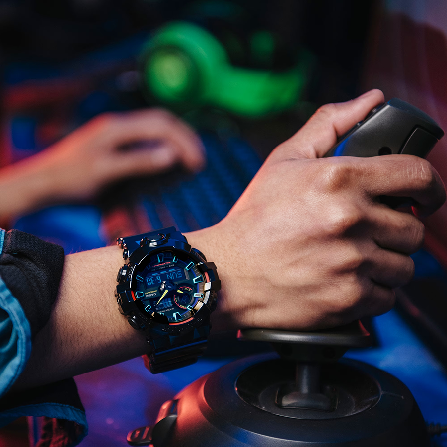 นาฬิกา Casio G-Shock Special Color รุ่น GA-700RGB-1A ของแท้ รับประกัน1ปี