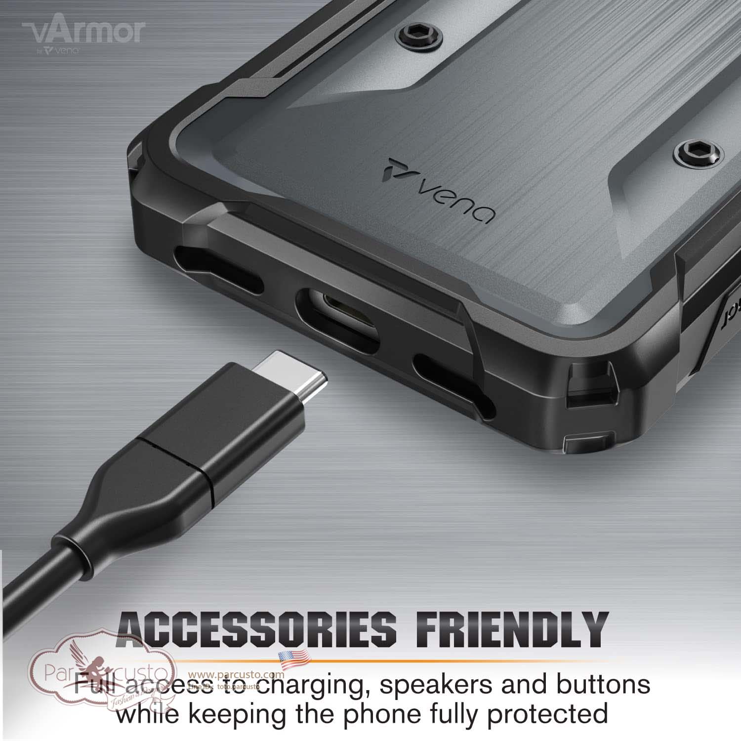 เคสกันกระแทก Google Pixel 5A 5G [vArmor] จาก Vena (Pre-order USA)