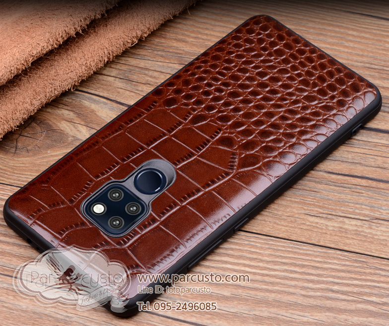 เคสหนังวัว Huawei Mate 20, Mate 20 PROและ Mate 20x (กรุณาระบุ) [แบบปิดแค่หลัง] จาก Wobiloo [Pre-order]