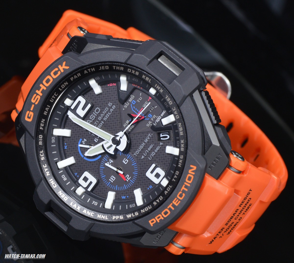 นาฬิกา Casio G-Shock GRAVITYMASTER SkyCockpit multiband6 หายากมาก Rare item รุ่น GW-4000R-4AER (EUROPE) ไม่มีขายในไทย