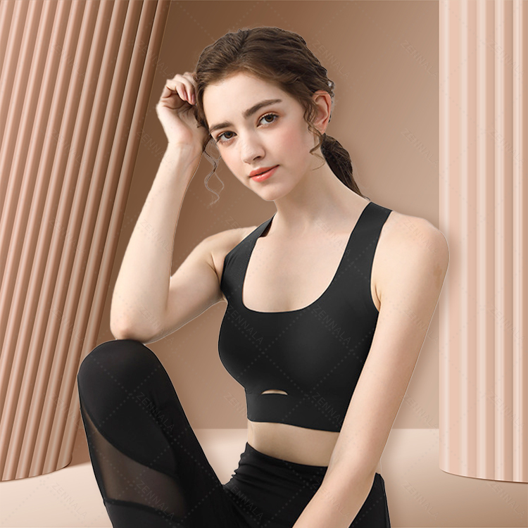 เสื้อชั้นใน Sport Bra แบบสวมไขว้หลัง มีหลายสีให้เลือก