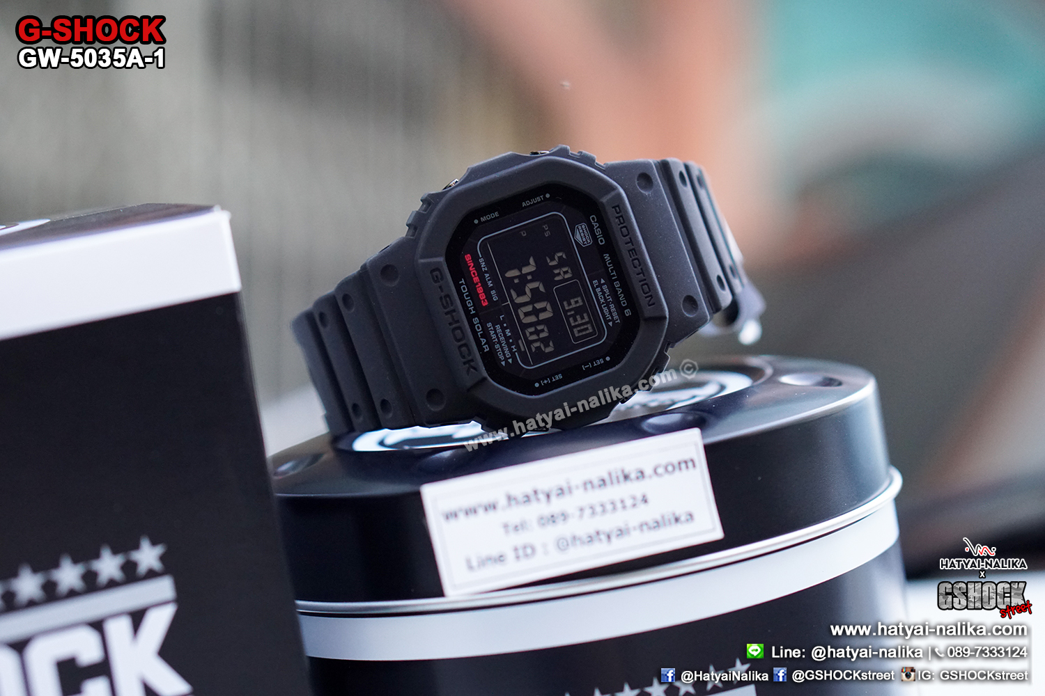 นาฬิกา Casio G-Shock 35th Anniversary Limited Edition BIG BANG BLACK series รุ่น GW-5035A-1 Made in Japan (ไม่มีขายในประเทศไทย) ของแท้ รับประกัน1ปี (นำเข้า Japan)