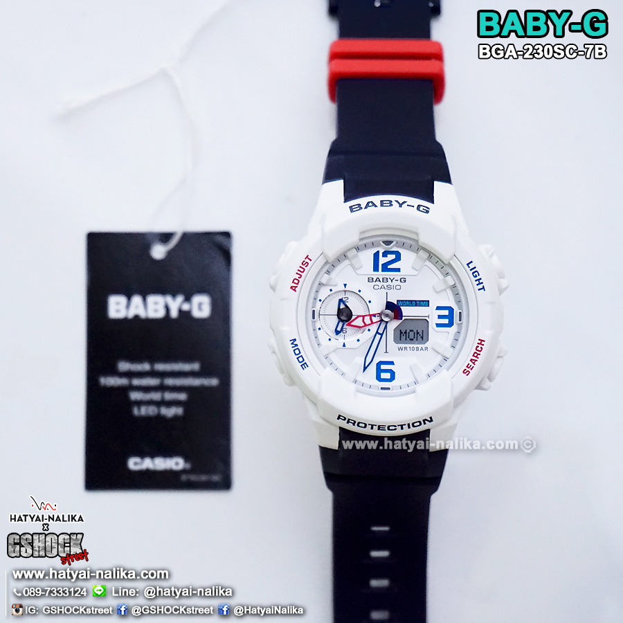 นาฬิกา Casio Baby-G BGA-230SC Sweet Pastel Colors series รุ่น BGA-230SC-7B ของแท้ รับประกัน1ปี