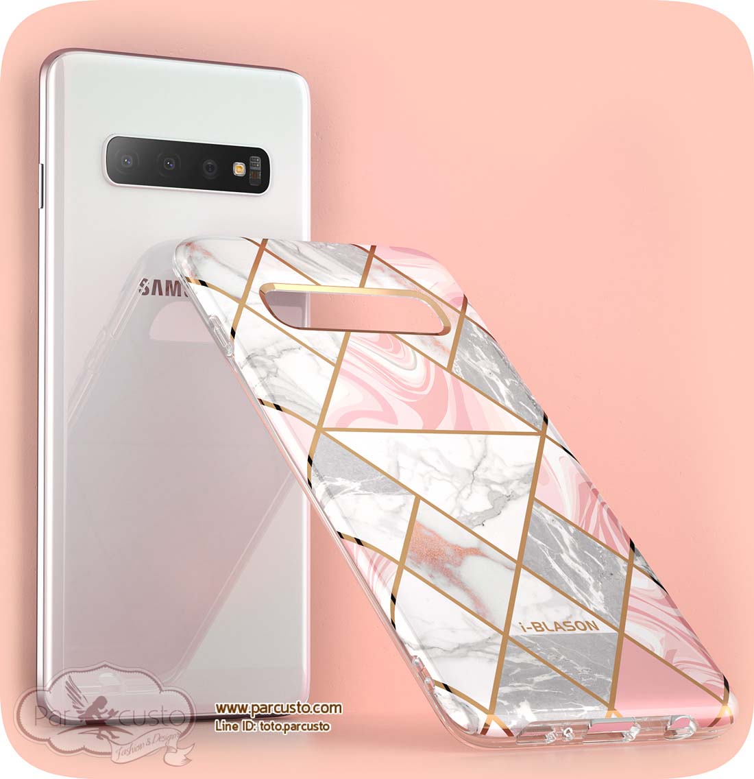 เคสกันกระแทก Samsung Galaxy S10 และ S10 Plus (โปรดระบุ) จาก i-Blason [หมด]
