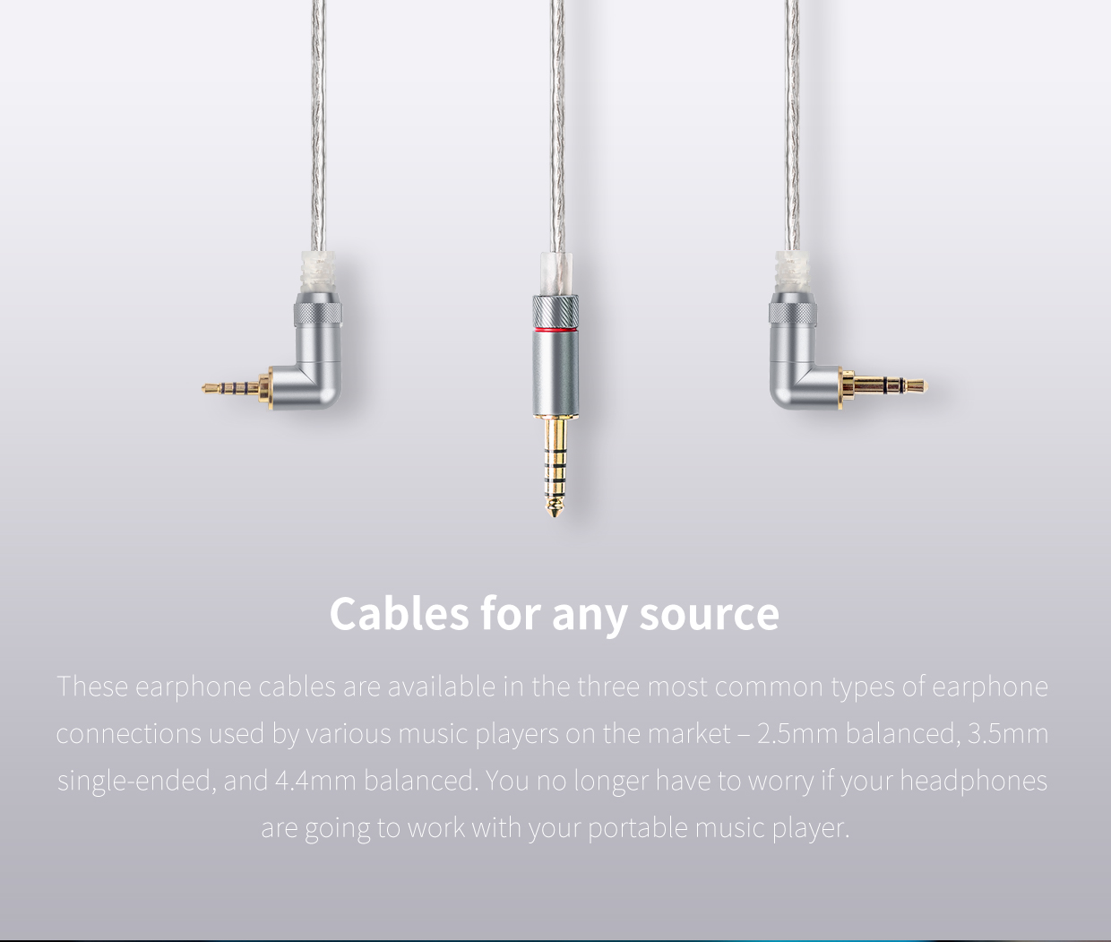 ขาย FiiO LC-3.5B สายอัพเกรดหูฟังขั้ว MMCX สำหรับ Shure/Westone/JVC/FiiO