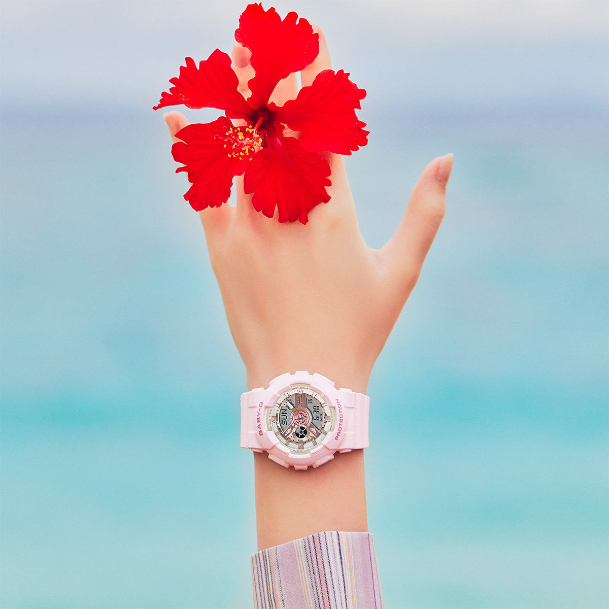 นาฬิกา Casio BABY-G x AQUA PLANET COLLABORATION Limited รุ่น BA-110AQ-4A ของแท้ รับประกัน1ปี