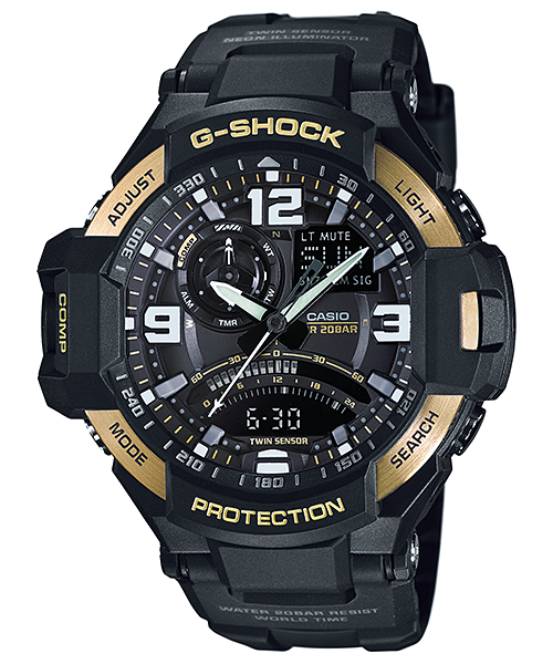 นาฬิกา คาสิโอ Casio G-Shock GRAVITY MASTER รุ่น GA-1000-9G