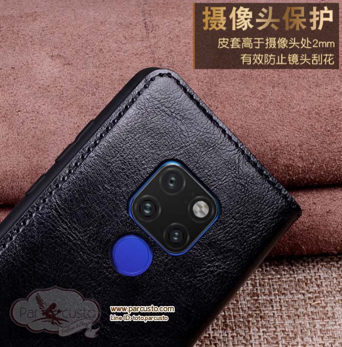 เคสหนังวัว Huawei Mate 20, Mate 20 PROและ Mate 20x [กรุณาระบุรุ่น] จาก Wobiloo [Pre-order]