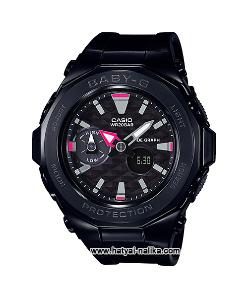 นาฬิกา Casio Baby-G BGA-225 Beach Glamping series หน้าปัดไดมอนด์คัท รุ่น BGA-225G-1A ของแท้ รับประกัน1ปี
