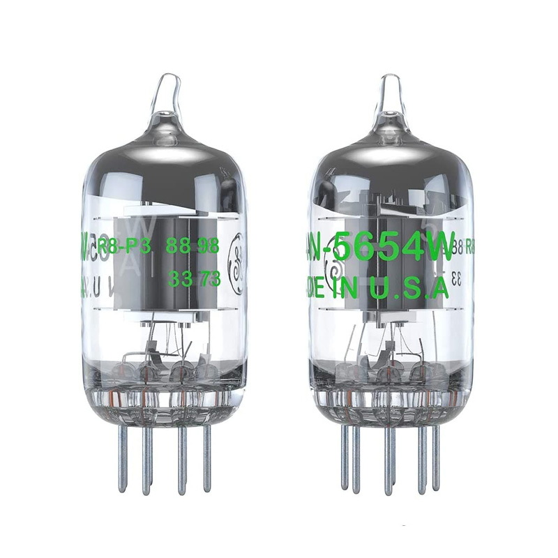 Fosi 5654W Tubes หลอดแก้วสูญญากาศสำหรับเครื่องเสียง T20, P1, P2, Box X2, Box X4 หนึ่งคู่สองชิ้น
