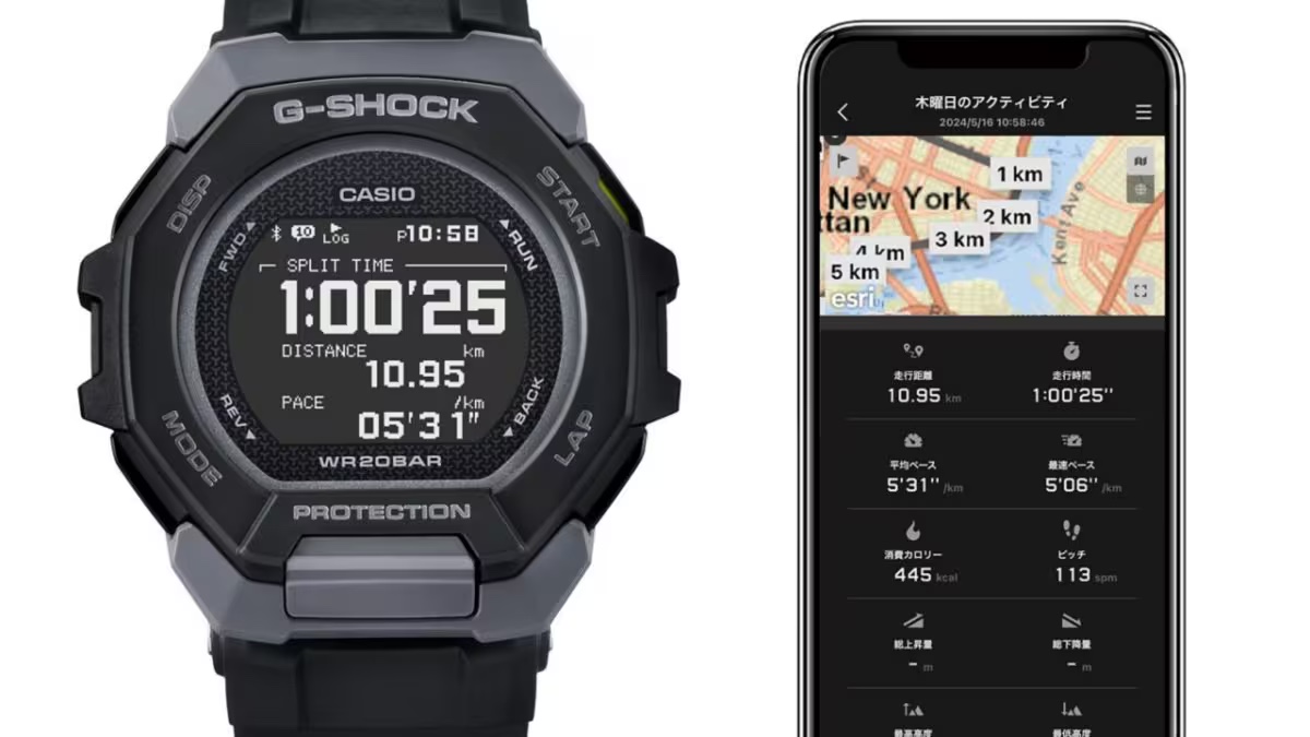 นาฬิกา Casio G-Shock G-SQUAD GBD-300 series รุ่น GBD-300-1 ของแท้ รับประกัน1ปี