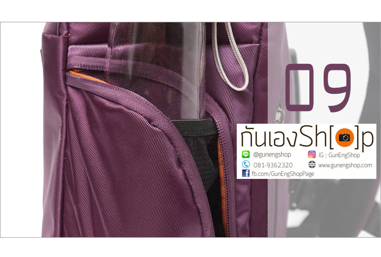 กระเป๋ากล้องเป้สะพายหลัง ผ้ากันน้ำ รุ่น Mini Camera Backpack Size L