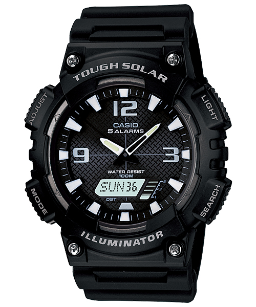 นาฬิกา คาสิโอ Casio SOLAR POWERED รุ่น AQ-S810W-1AV ของแท้ รับประกัน 1 ปี
