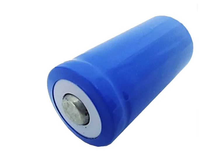 ถ่านน้ำเงินสั้น (blue laser) 16340 (3.7V)