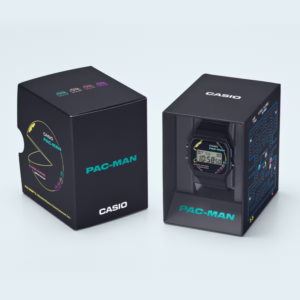 นาฬิกา คาสิโอ CASIO x PAC-MAN Limited Collaboration models รุ่น F-91WPC-1A ของแท้ รับประกัน1ปี