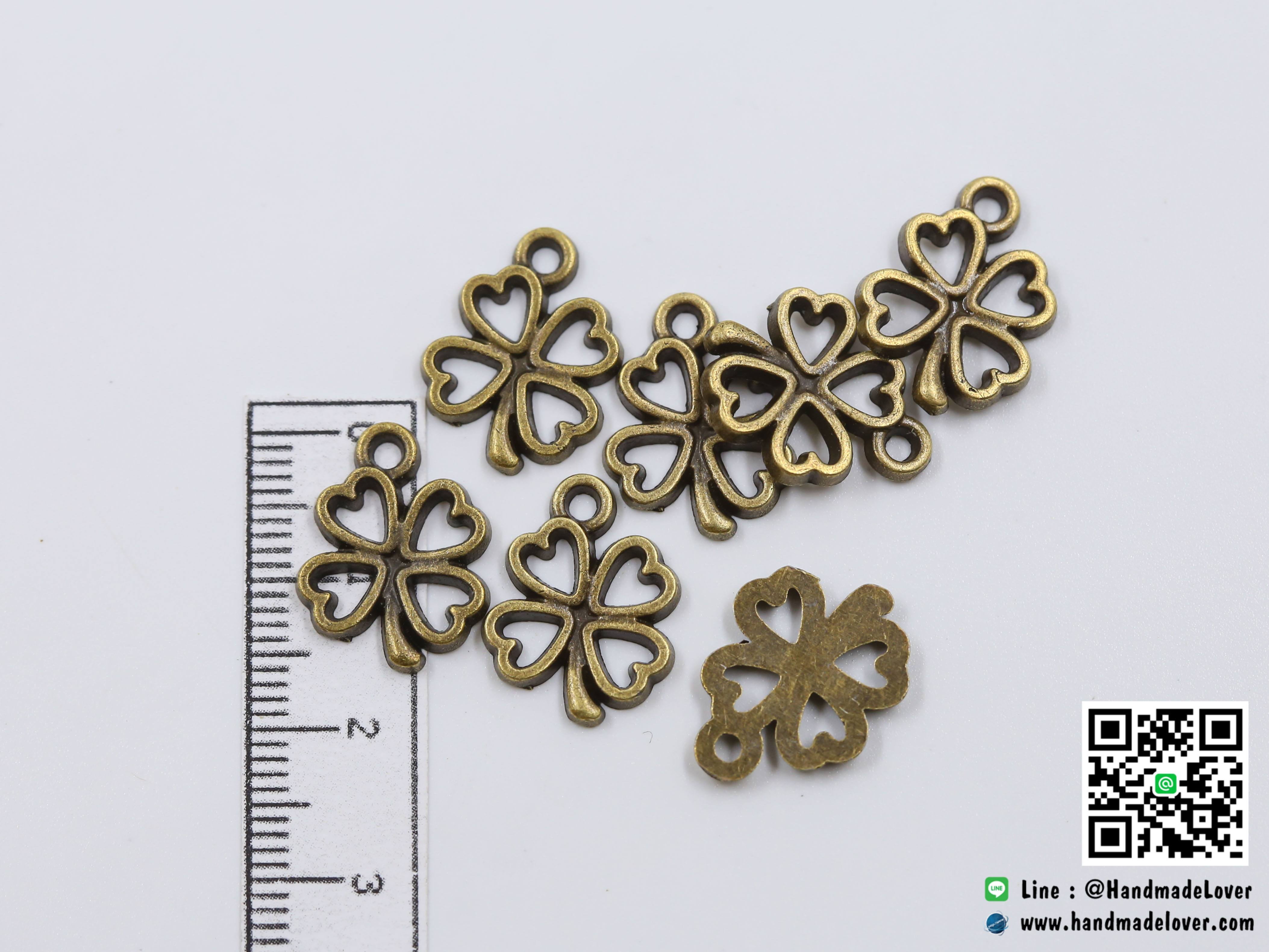 จี้,ตัวห้อยซิป ใบโคลเวอร์