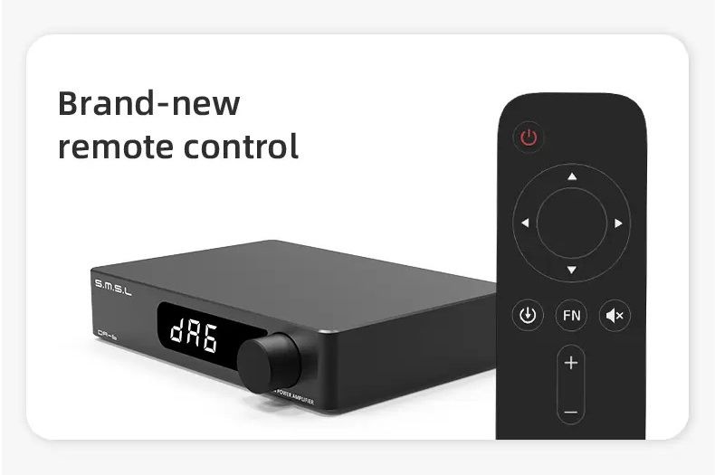 SMSL DA-6 Power Amplifier ภาคขยายเสียง รองรับ Hi-Res ประกันศูนย์ไทย