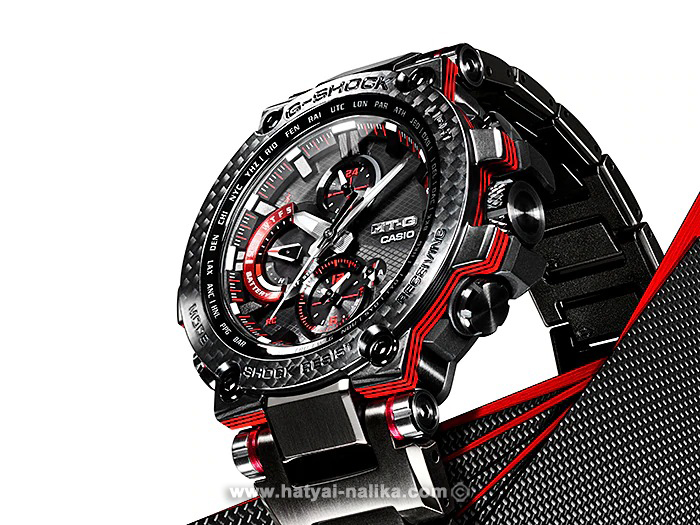 นาฬิกา Casio G-SHOCK Premium model MTG-B1000XB series GPS Hybrid WaveCeptor with Bluetooth รุ่น MTG-B1000XBD-1A "Made in Japan" ของแท้ รับประกัน1ปี
