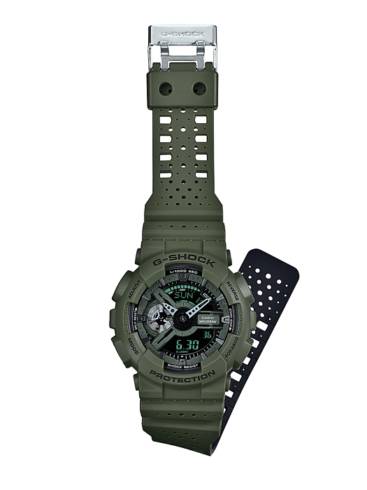 นาฬิกา Casio G-Shock Limited Layered Punching pattern series รุ่น GA-110LP-3A ของแท้ รับประกัน1ปี