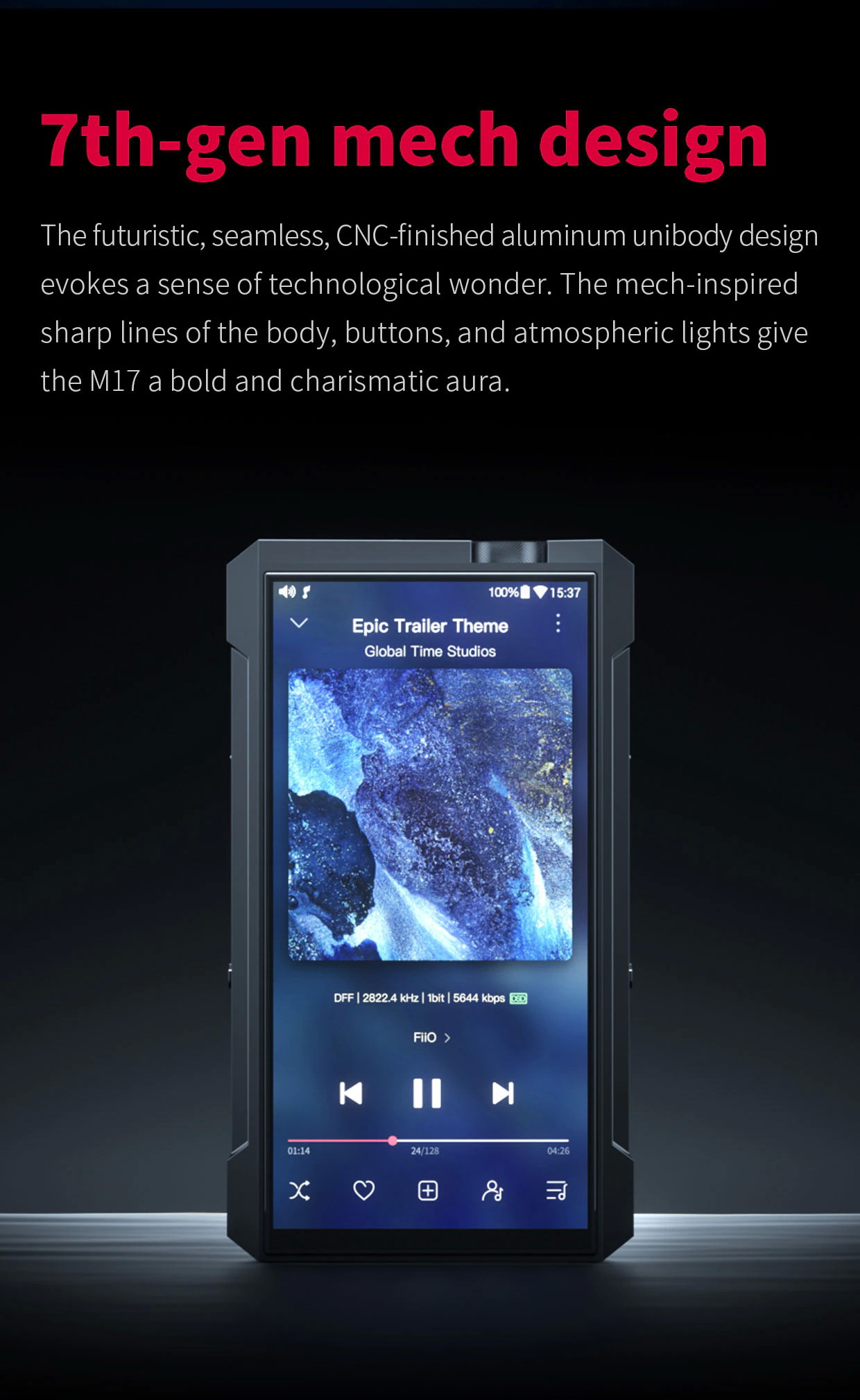 FiiO M17 DAP พกพาระดับเรือธง คุณภาพระดับ Desktop ประกันศูนย์ไทย