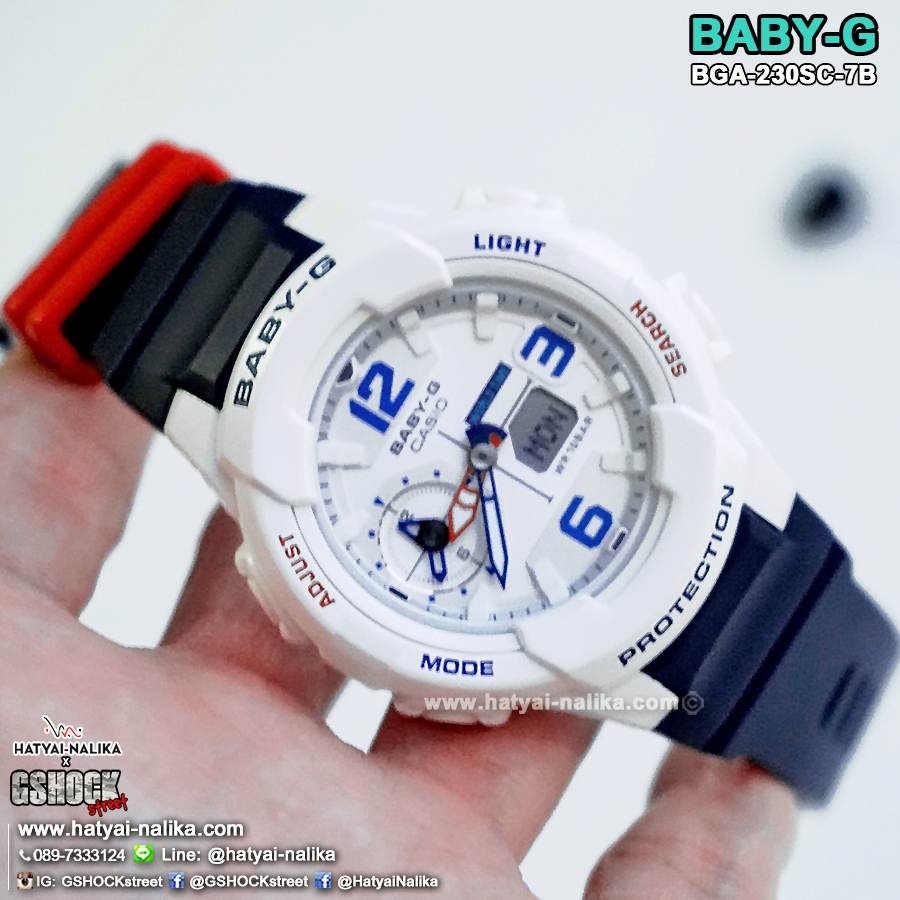 นาฬิกา Casio Baby-G BGA-230SC Sweet Pastel Colors series รุ่น BGA-230SC-7B ของแท้ รับประกัน1ปี