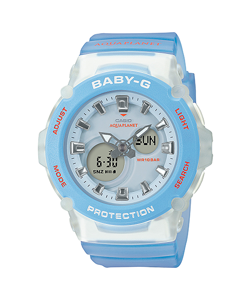 นาฬิกา Casio BABY-G x AQUA PLANET Limited Love the sea and The Earth 2020 รุ่น BGA-270AQ-2A ของแท้ รับประกัน1ปี
