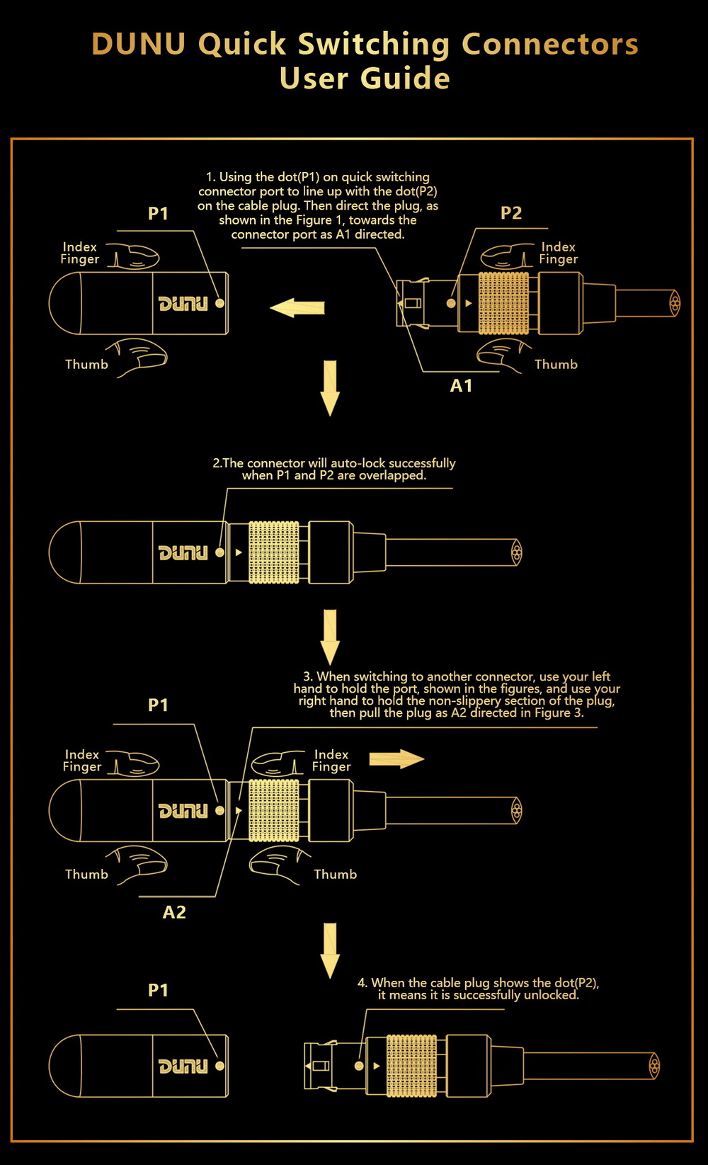 DUNU DUW-03 สายอัพเกรดหูฟังระดับพรีเมี่ยม