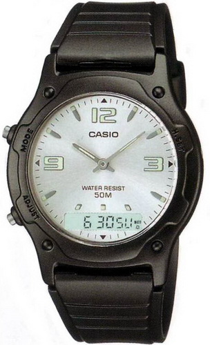 นาฬิกา คาสิโอ Casio STANDARD ANALOG-DIGITAL รุ่น AW-49HE-7A