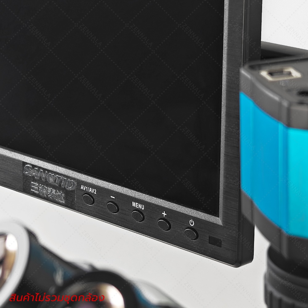 SANQTID หน้าจอ LCD ขนาด 10 นิ้ว สำหรับกล้องจุลทรรศน์