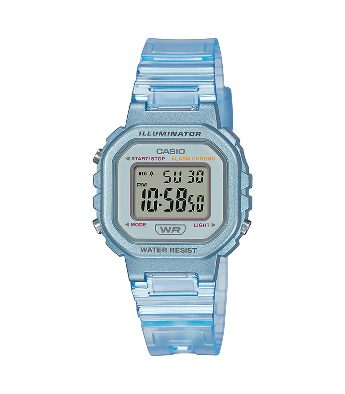 นาฬิกา Casio LADY'S STANDARD DIGITAL LA-20 series รุ่น LA-20WHS-2A ของแท้ รับประกัน1ปี