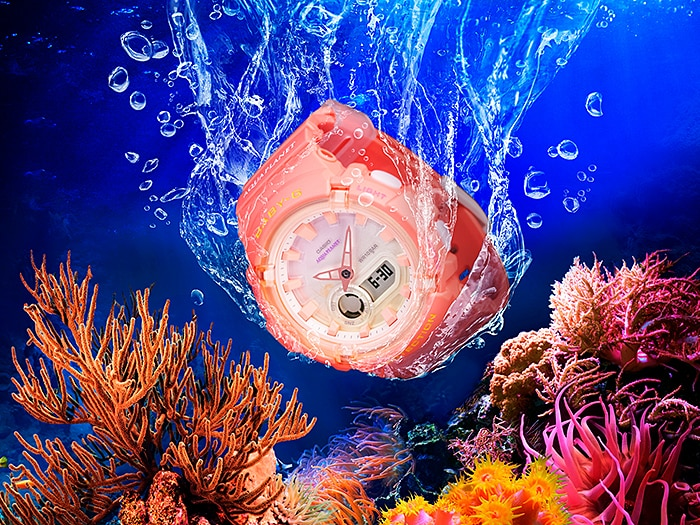 นาฬิกา Casio BABY-G x AQUA PLANET Limited รุ่น BGA-280AQ-4A ของแท้ รับประกัน1ปี