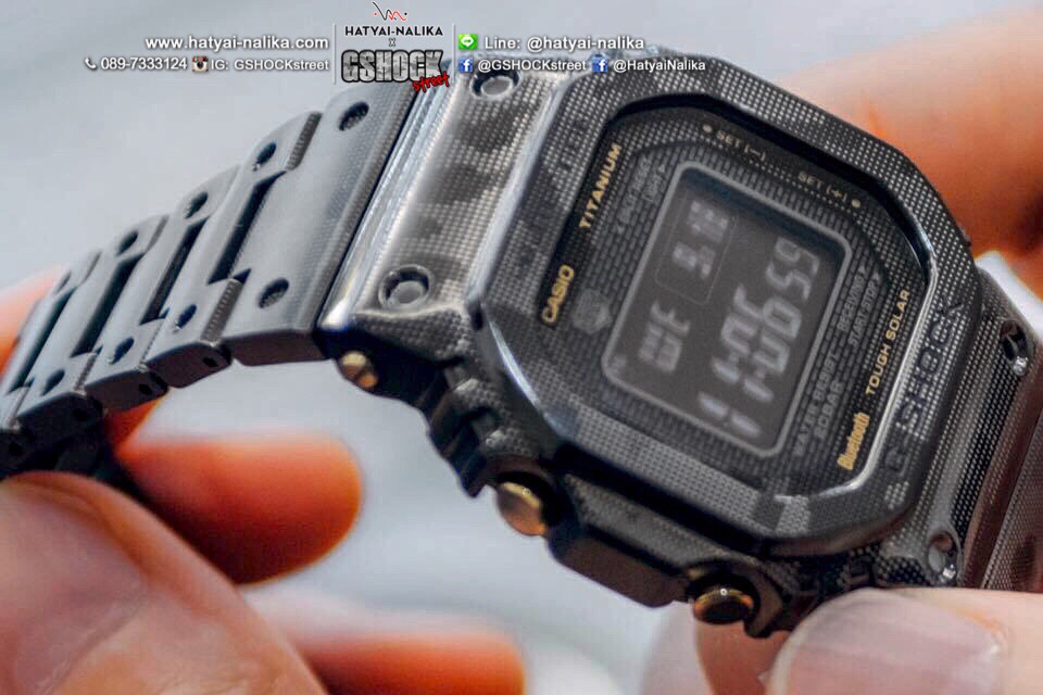 นาฬิกา Casio G-SHOCK Limited GMW-B5000 Titanium Camouflage รุ่น GMW-B5000TCM-1 “Made in Japan” ของแท้ รับประกัน1ปี