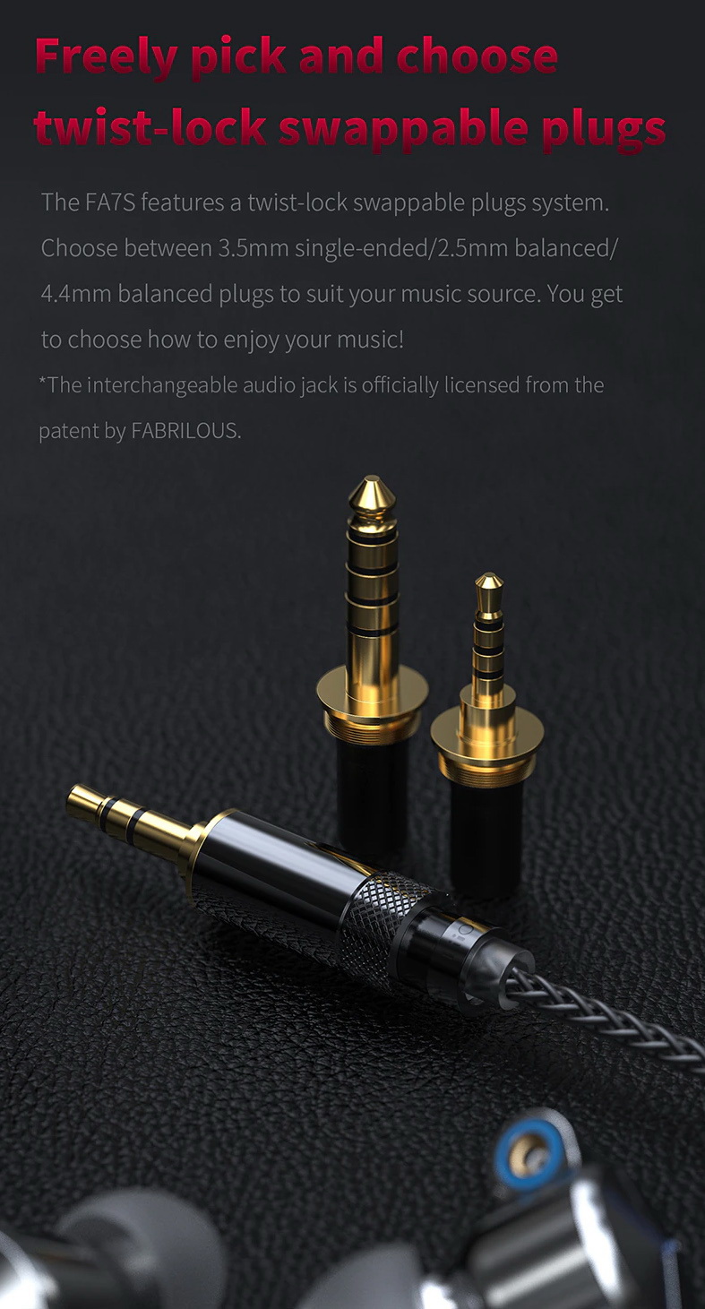 ขาย FiiO FA7S หูฟัง IEMs 6 ไดรเวอร์ 6 Knowles BA รองรับ Hi-Res ประกันศูนย์ไทย