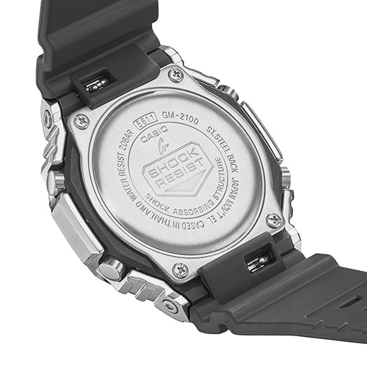 นาฬิกา Casio G-Shock Metal Covered รุ่น GM-2100-1A ของแท้ รับประกัน1ปี