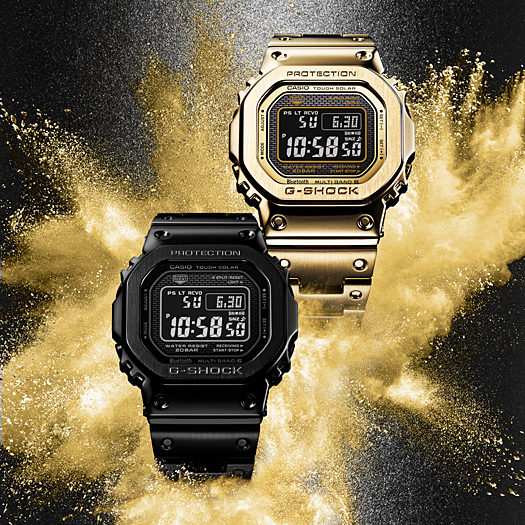 นาฬิกา Casio G-SHOCK Standard Digital GMW-B5000 series รุ่น GMW-B5000GD-1 “Made in Japan” ของแท้ รับประกัน1ปี