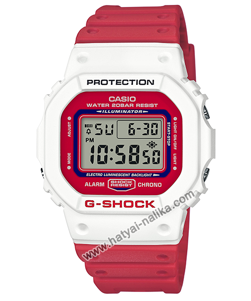 นาฬิกา Casio G-Shock Limited DW-5600TB ThrowBack 1983 series รุ่น DW-5600TB-4A “Budweiser” ของแท้ รับประกัน1ปี