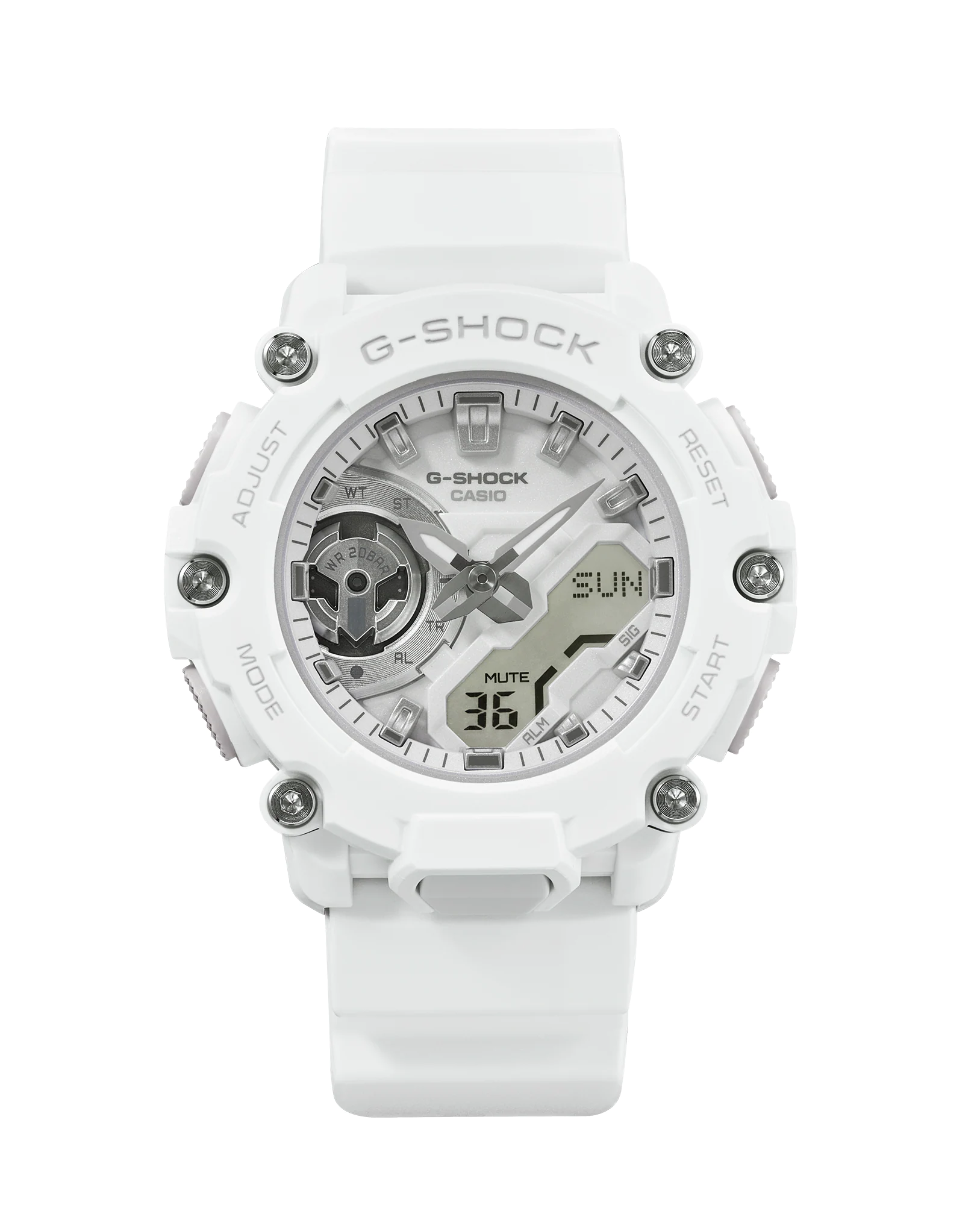 นาฬิกา Casio G-Shock Women ไซส์มินิ GMA-S2200 series รุ่น GMA-S2200M-7A ของแท้ รับประกัน1ปี