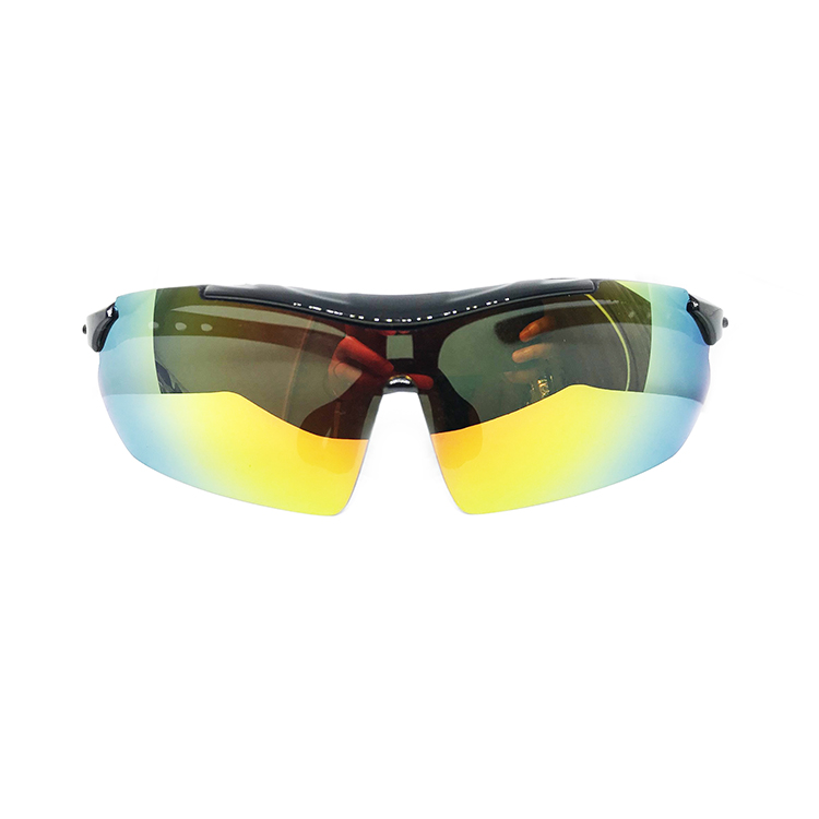 แว่นตาจักรยาน (clip lens สายตา + เลนส์ 5 สี)