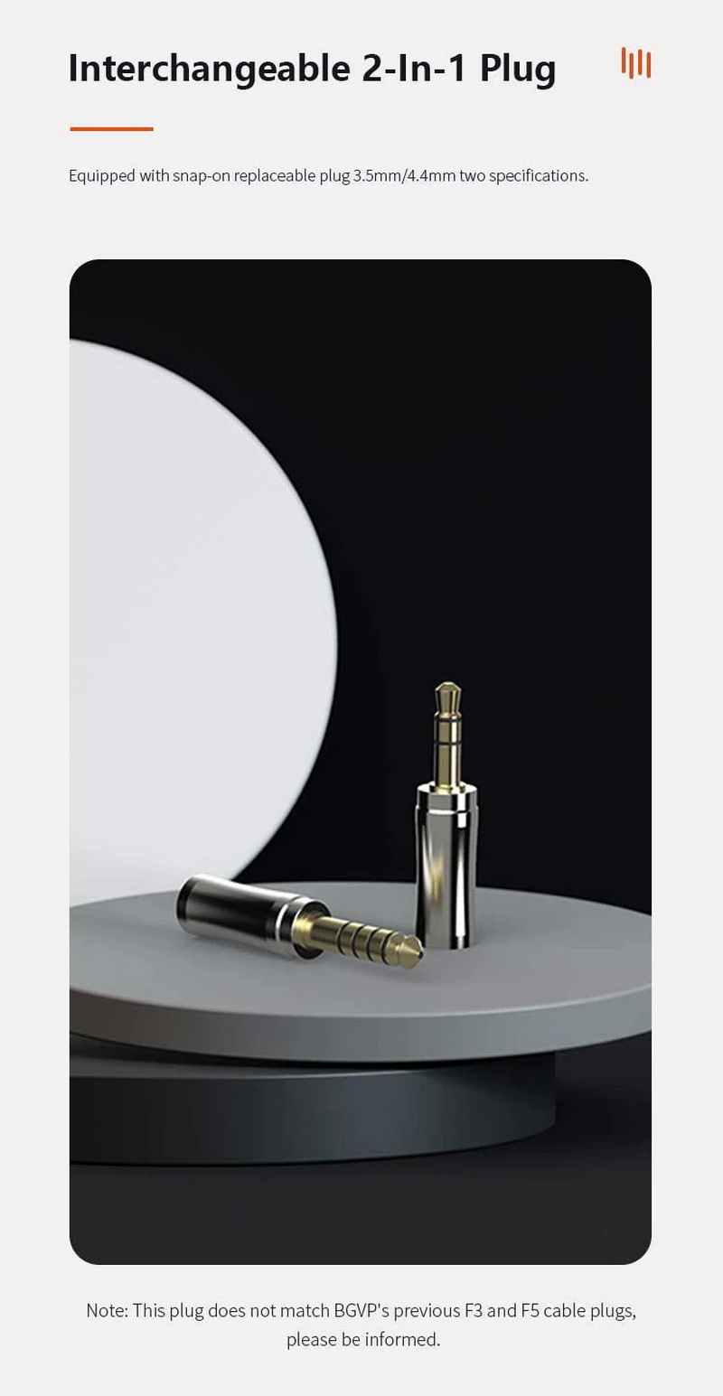 BGVP Phantom หูฟัง Hybrid 8 ไดรเวอร์ 2BA+2DD+2EST+2BCD ระดับเรือธง ประกันศูนย์ไทย