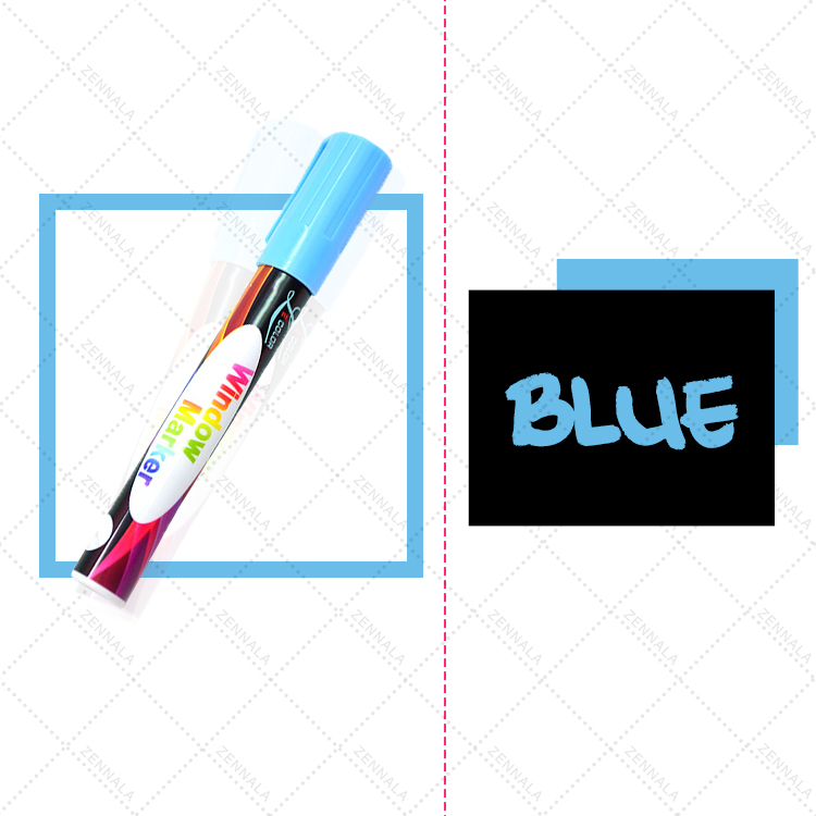 ปากกามาร์กเกอร์ เขียน กระจก กระดานดำ set 8 สี