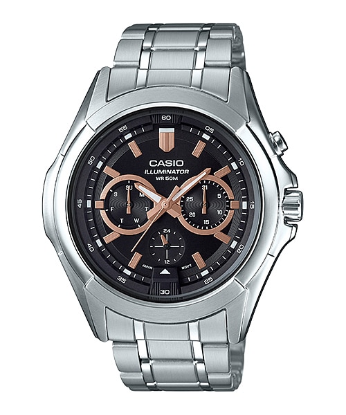 นาฬิกา Casio STANDARD Analog-Men' รุ่น MTP-E204D-1AV ของแท้ รับประกัน 1 ปี