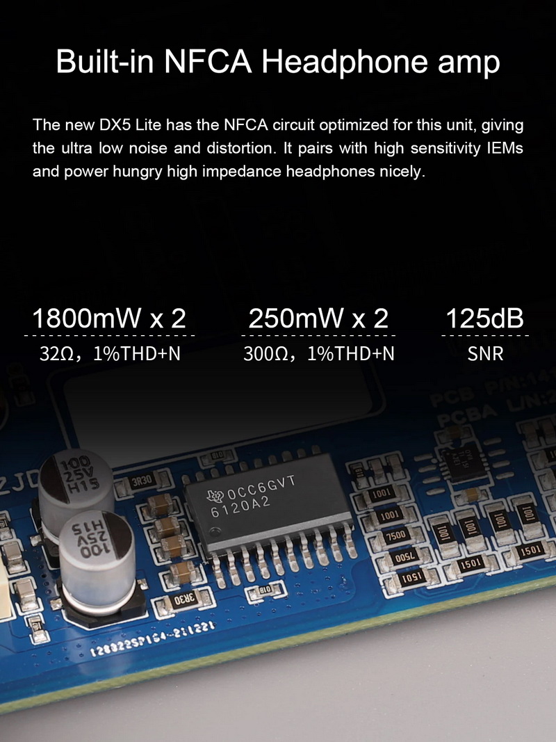 Topping DX5 Lite NFCA DAC/AMP ตั้งโต๊ะ รองรับ Dual Hi-Res ประกันศูนย์ไทย