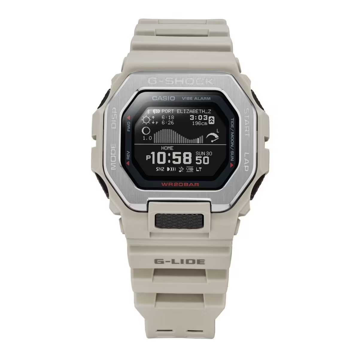 นาฬิกา Casio G-Shock G-LIDE Bluetooth GBX-100 series รุ่น GBX-100-8 ของแท้ รับประกัน1ปี