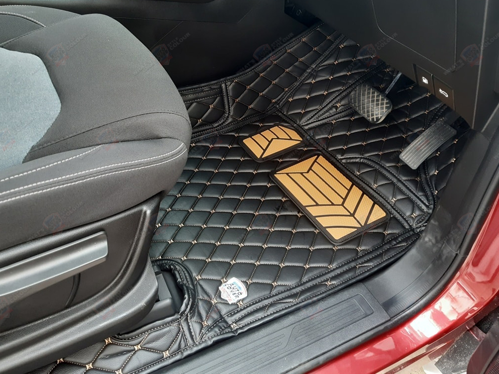 พรมรถยนต์เข้ารูป 6 D รถ CHEVROLET ALL NEW CAPTIVA ปี 2019-2025 จำนวน 6 ชิ้น รวมแผ่นท้าย และหลังพนักพิง