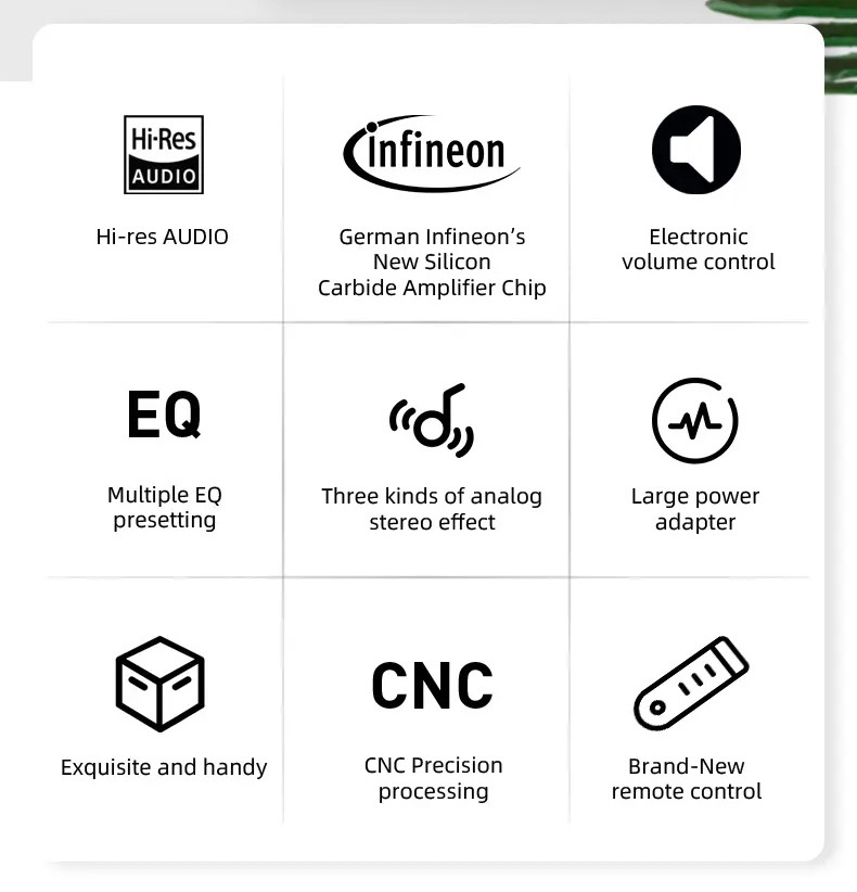 SMSL DA-6 Power Amplifier ภาคขยายเสียง รองรับ Hi-Res ประกันศูนย์ไทย
