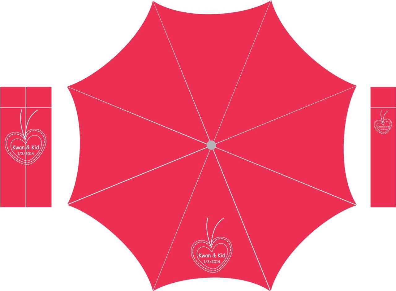 ร่มพับ2ตอน มือเปิด ผ้าUV โครงโลหะ ปลอกผ้า สกรีนโลโก้